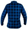 Flannel shirt, navy blue, size S