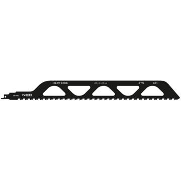 Sabre saw blade, HM, 455 x 50 x 1.5 mm, 2TPI