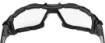 Safety glasses with foam inlay, white lenses, resistance class FT