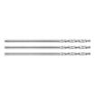 HSS metal drill, DIN 338, 1 mm, 3 pcs