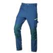 Mix&Match work trousers, 4 way stretch, navy blue-green, size XXL