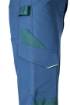Mix&Match work trousers, 4 way stretch, navy blue-green, size XXL
