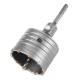 Carbide hole cutter 80 mm with adapter SDS+ and pilot drill bit