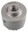 Carbide hole cutter 80 mm with adapter SDS+ and pilot drill bit