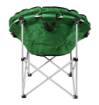 Tourist chair, foldable