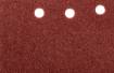 Sanding paper, velcro 115 x 230 mm, K40, 5 pcs, with holes