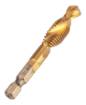 HSS TiN threading drill bit, M10 x 1.5 mm, Hex