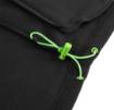 PREMIUM work fleece, black, Cordura reinforcements, size XXXL
