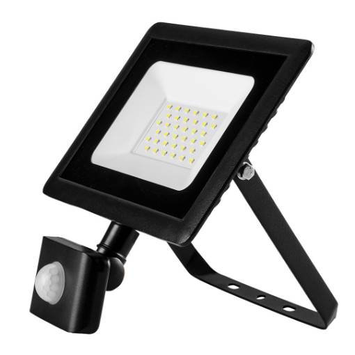Spotlight with motion sensor SMD 30W 2550 lm 230V