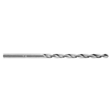 HSS metal drill, DIN 340, extended, 4 mm