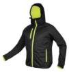 Mix&Match Softshell jacket, black and yellow, size XL