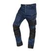 Work trousers DENIM, Oxford reinforcement, navy blue, size M