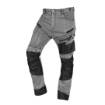 Work trousers DENIM, Oxford reinforcement, grey, size M