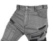 Work trousers DENIM, Oxford reinforcement, grey, size M