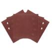 Sanding paper, velcro  113 x 113 mm, P240, 5 pcs. with 8 holes