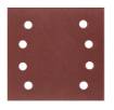 Sanding paper, velcro  113 x 113 mm, P240, 5 pcs. with 8 holes