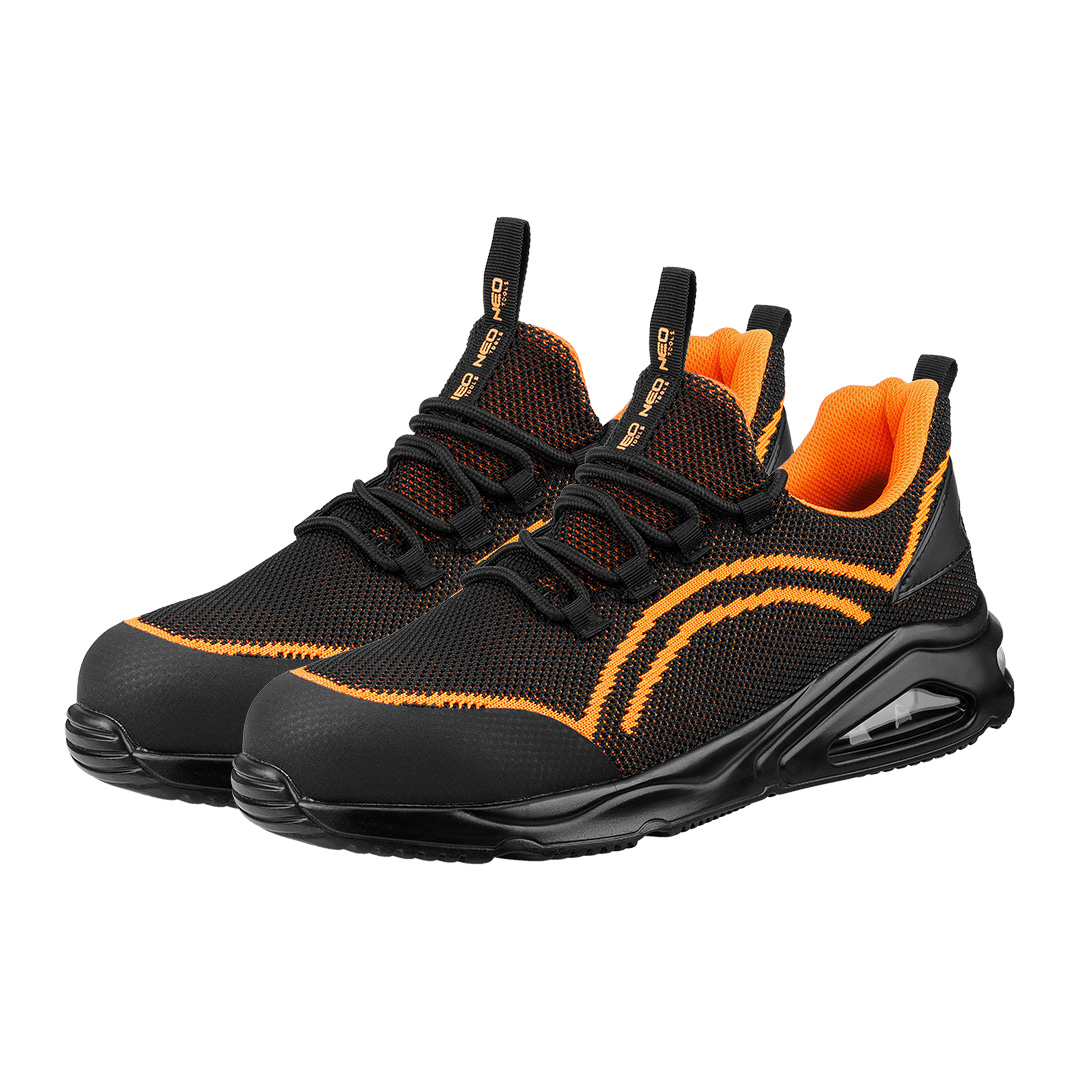 S1 SR Neo Air work shoes, steel toecap, orange, size 40