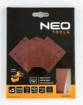 Sanding paper, velcro  113 x 113 mm, P80, 5 pcs. with 8 holes