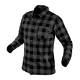Flannel shirt, grey, size L