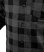 Flannel shirt, grey, size L
