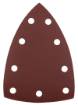 Sanding paper, iron 146 x 156 x 100 mm, P240, 5 pcs, with 9 holes for 04-623