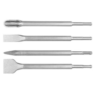 SDS Plus chisels, set 4 pcs
