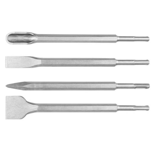SDS Plus chisels, set 4 pcs