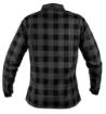 Flannel shirt, grey, size XXXL