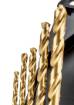 HSS-TiN metal drill bits , 4.0 - 10 mm, set of 5 pcs.
