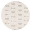 Sanding discs, perforated, Velcro-backed with holes 225 mm, P120, 5 pcs.