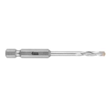 Hex concrete drill bit 4 mm