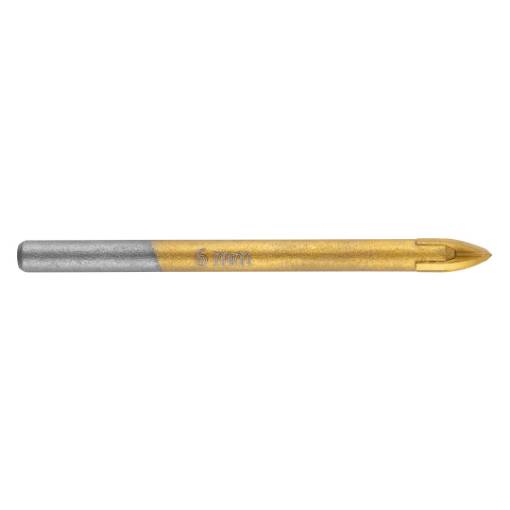 TiN universal drill, 6 mm