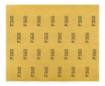 Water sanding paper 230 x 280 mm, P360