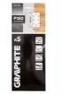 Sanding paper, velcro  93 x 185 mm, P180, 5 pcs. with 8 holes