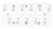 Sanding paper, velcro  93 x 185 mm, P180, 5 pcs. with 8 holes