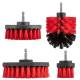 Scrubbing brushes for drills, 4 pcs.