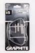 Screw extractors for broken screws, 3 - 19 mm, set 5 pcs