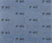 Abrasive cloth 230 x 280 mm, P40