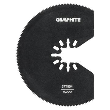 Multifunction Disc, semicircular, 21 TPI, HSS, 80 mm