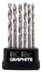 HSS-G metal drills, 1.5 - 6.5 mm, set 13 pcs