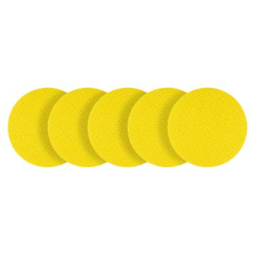 Sanding discs, perforated, Velcro-backed with holes 225 mm, P100, 5 pcs.