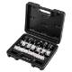 Carbide milling cutters for wood, shank 6 mm, set 12 pcs