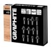 Carbide milling cutters for wood, shank 6 mm, set 12 pcs