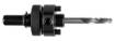 Adapter with pilot drill bit for bi-metal holesaws 32-152 mm, Hex
