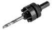 Adapter with pilot drill bit for bi-metal holesaws 32-152 mm, Hex