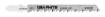 Jigsaw blade, 6 TPI, HSC, T-shaped handle, 2 pcs, clean cut