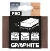 Abrasive sponge 70 x 25 x 100mm, P80