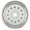 Diamond grinding disc, 2 segments, 180 x 22.2 mm, dry