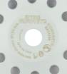 Diamond grinding disc, 2 segments, 180 x 22.2 mm, dry