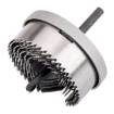 Wood hole cuttters 26 - 63 mm, h 25 mm, set 7 pcs